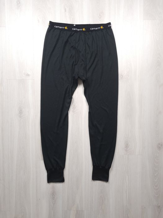 Carhartt Force Base Layer Thermal Long Johns Leggings Black XL Regular