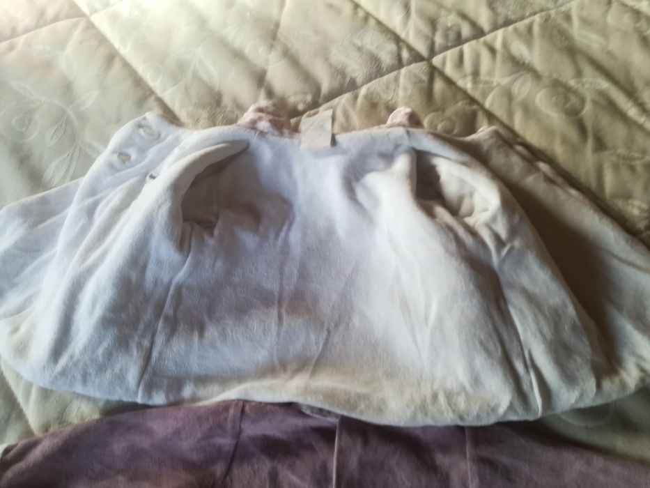 Conjunto Baby Class (Casaco forrado + babygrow) menina 3-6 meses