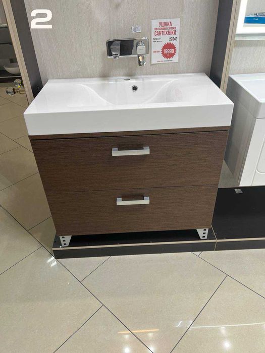 Розпродаж дорогих меблів для ванни Jacob Delafon, Villeroy Boch, Noken