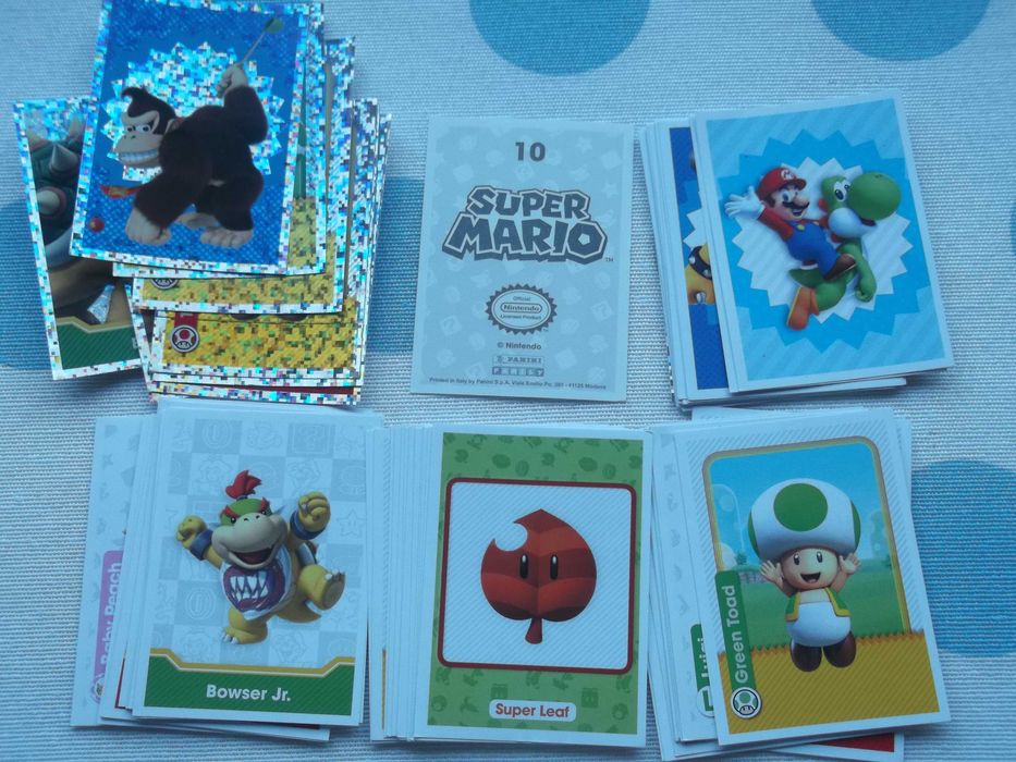 Cromos do Super Mário da Worten