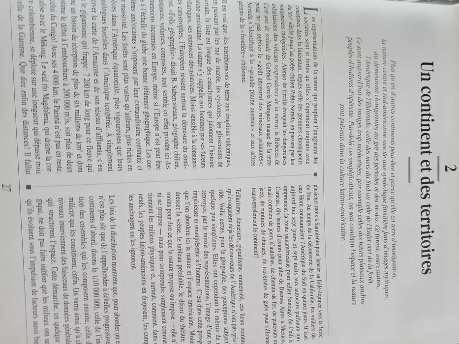 Géographie Universelle Amérique Latine - Hachette 1991