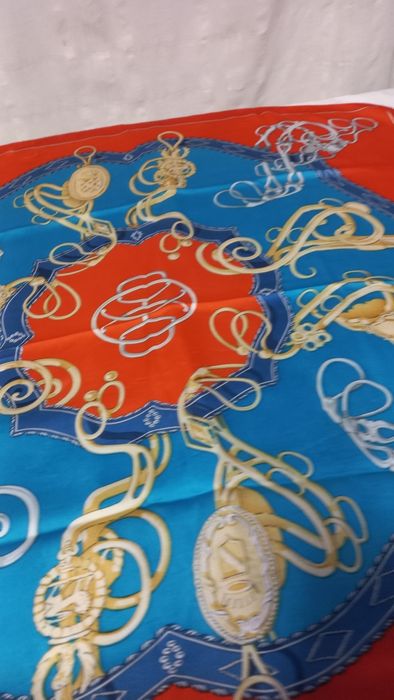 Lenço unisexo tecido acetinado