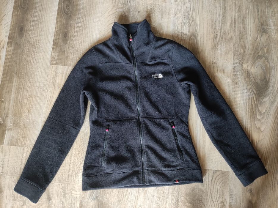 Жіноча фліска The North Face на блискавці, з високим коміром