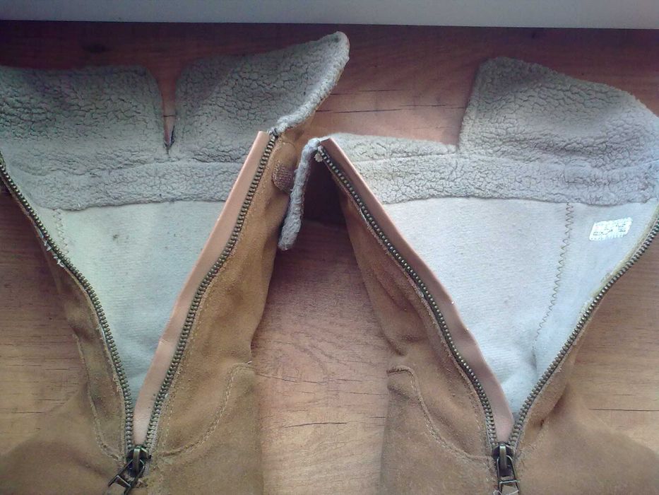 Сапожки замшевые TIMBERLAND для девочки.Оригинал.31 размер.Осень/весна