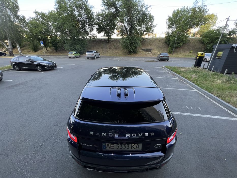 Range Rover Evoque синій  2017