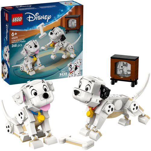 Nowe LEGO 43271 Disney Classic 101 dalmatyńczyków - Szczeniaczki Szczę