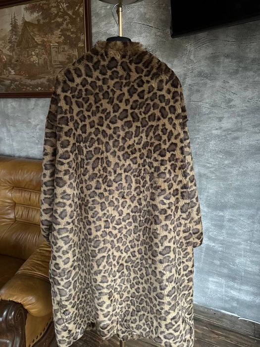 Шикарна леопардова еко шуба