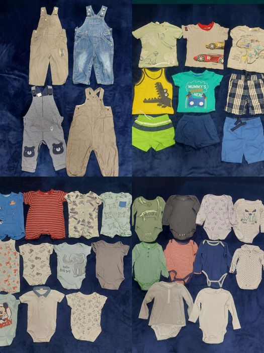 Ubrania dla chłopczyka r.80