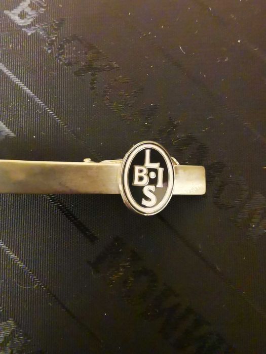 3x Spinka do krawata, Prince, Marabou, inna srebrna, złota