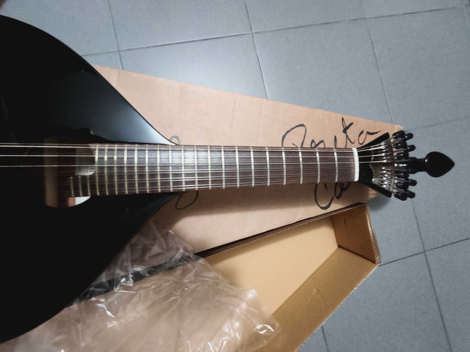 Guitarra Portuguesa de Fado  de Coimbra preta