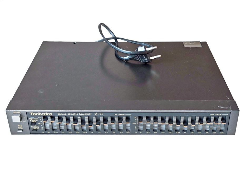 Equalizer Technics SH-E5 po renowacji antracyt