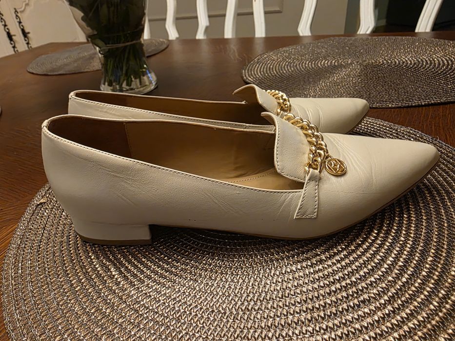 Kazar skorzane loafersy