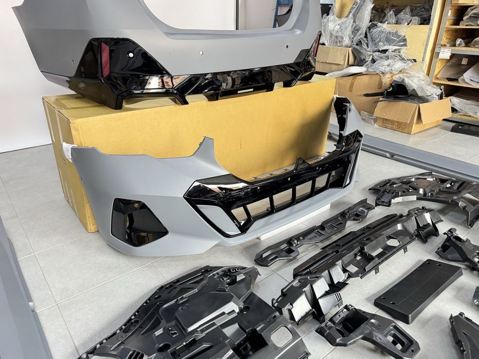 Обвес M пакет BMW 5 G60 2024+ передний задний бампер пороги