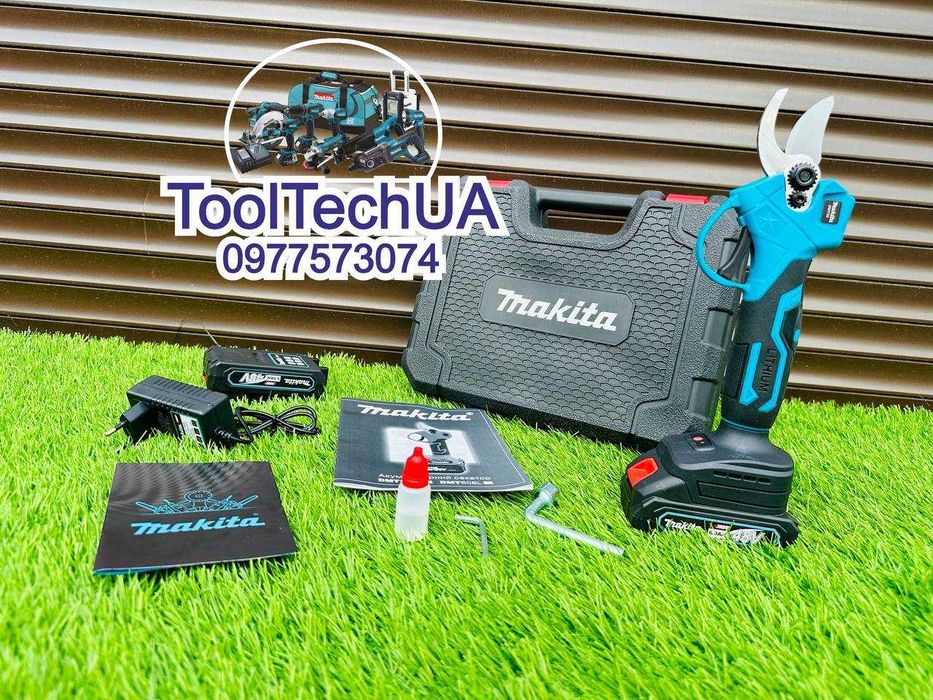 Акумуляторний Садовий Секатор Makita DMT50PRO 48V для обрізання гілок