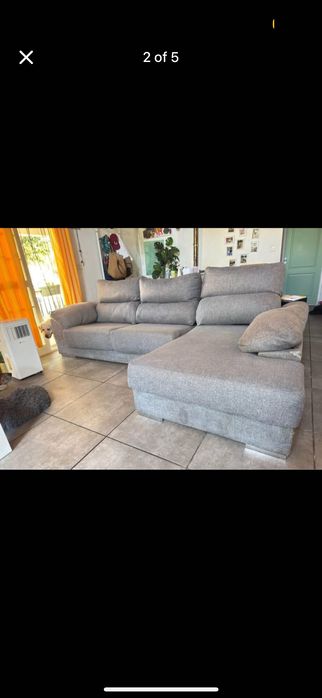Sofa Conforama cinzento