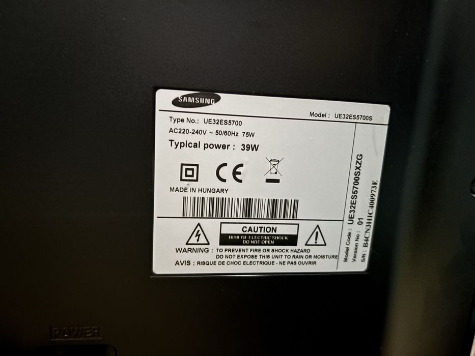 Telewizor led Samsung 32 cale z pilotem