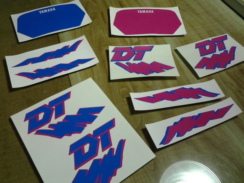 autocolantes dt 50 dt 125