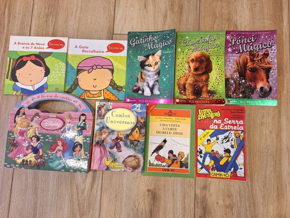 9 livros infantis a 10euros