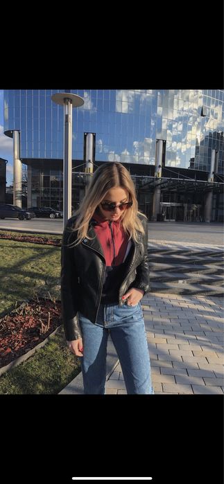 Кожаная курточка, размер XS-S