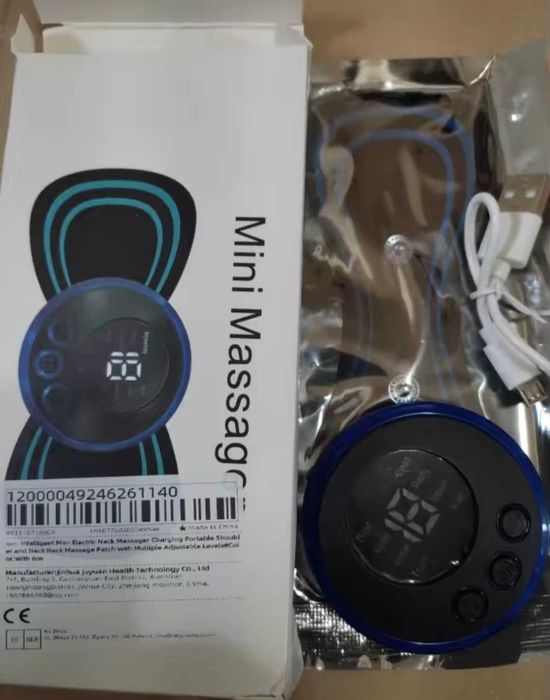 Імпульсний масажер міостимулятор м'язів, ніг, рук, шиї, живота, тіла.