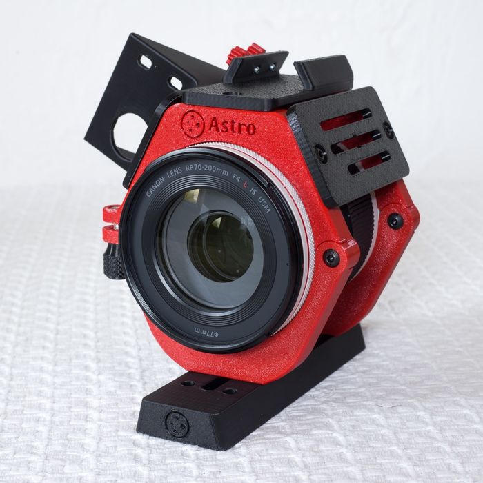 Obejmy do Canon RF 70-200 f4 astrofotografia