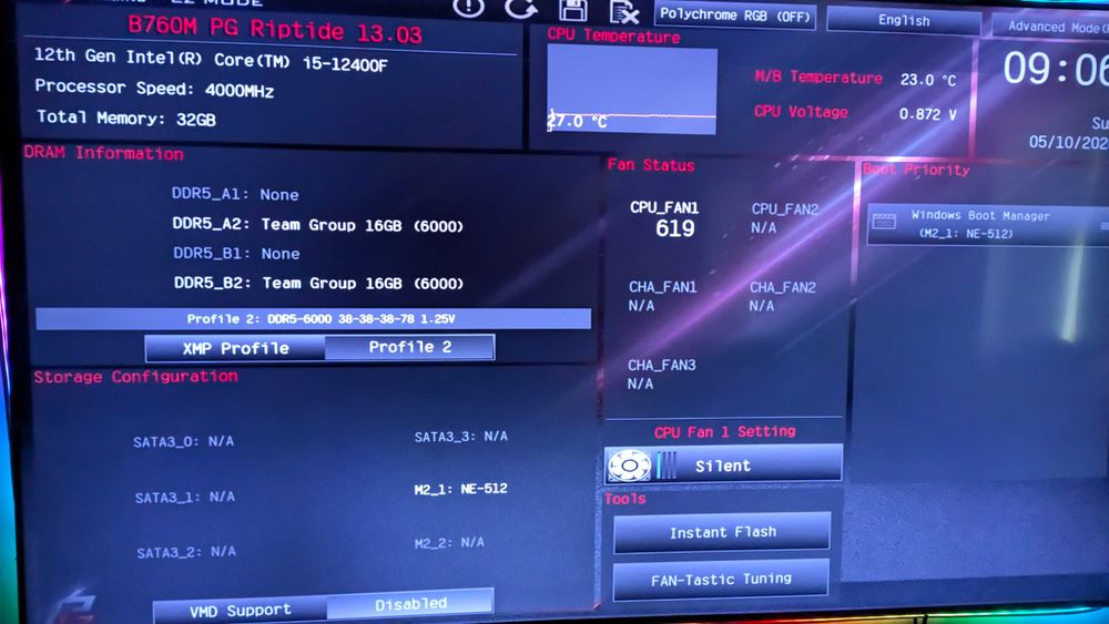 Материнська Плата Asrock B760 PG Riptide DDR5