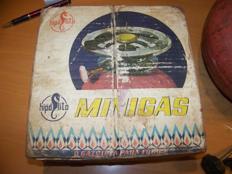 fogão de campismo - minigás hipólito