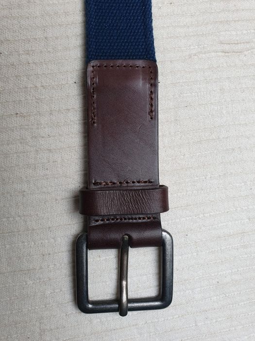 Pasek materiałowo skorzany roz. 93/103