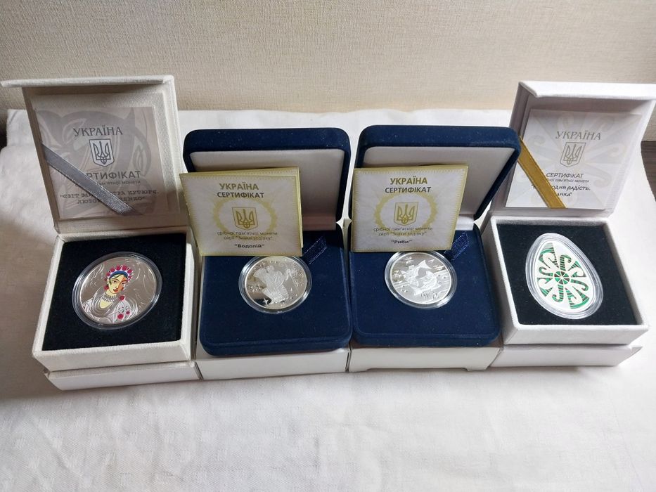 Срібні монети НБУ