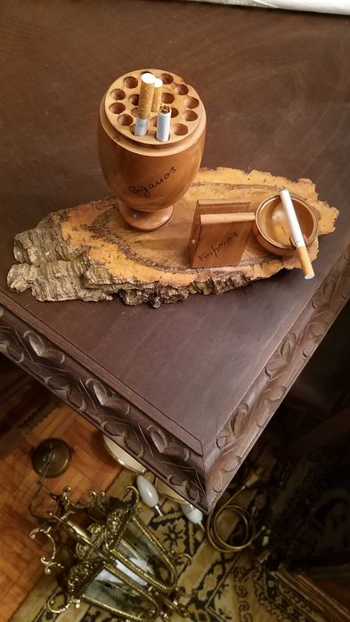 peça de decoração em cortiça