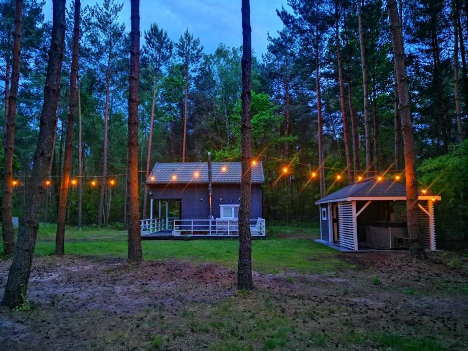 Domek 4os jacuzzi, balia, las wynajem