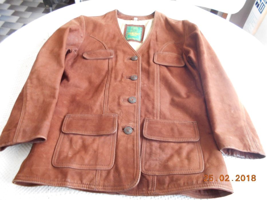 Casaco senhora em pele verdadeira