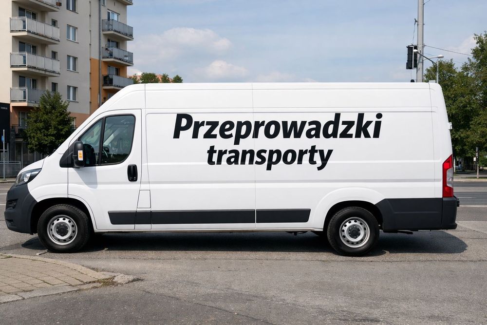 Przeprowadzki, transporty, pomoc we wniesieniu.