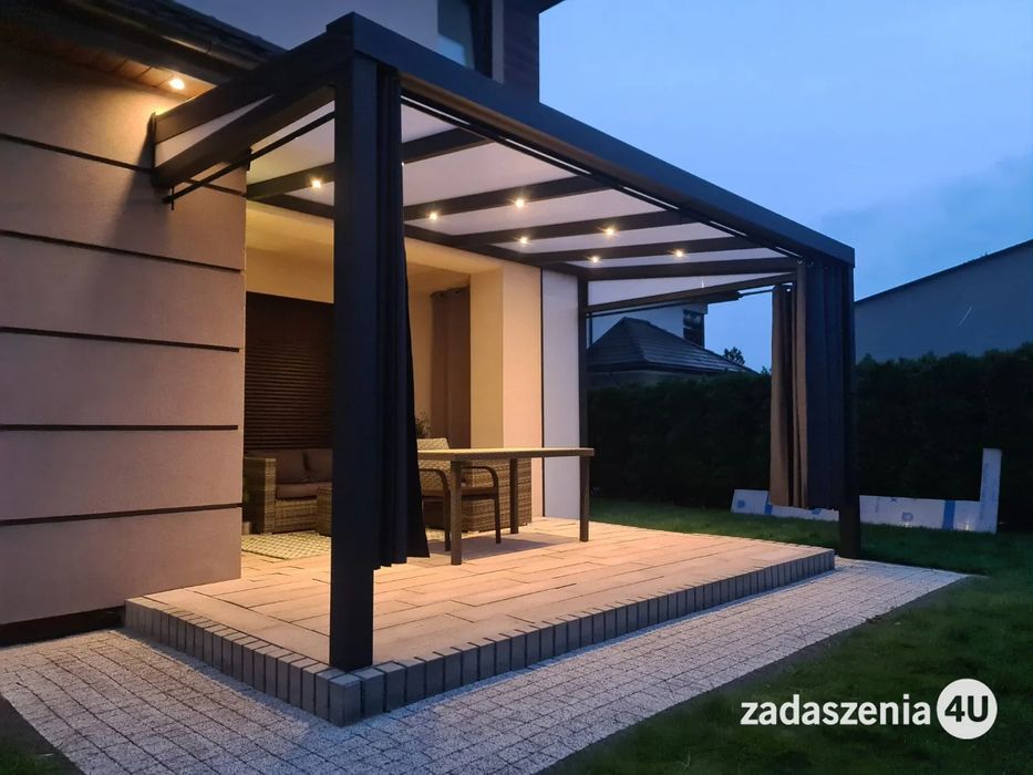 Zadaszenie tarasu Pergola Ogród zimowy Szklane zabudowy Ściany  lp