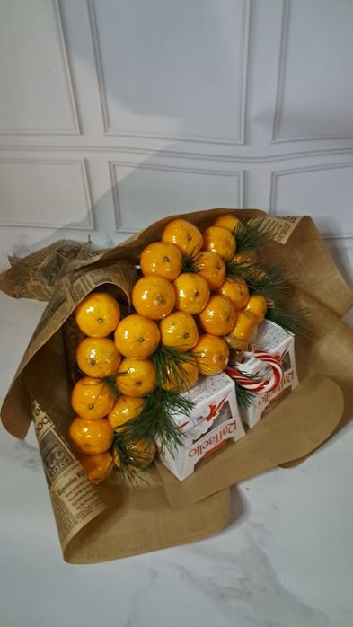 Фруктовые букеты/Букет из мандаринов