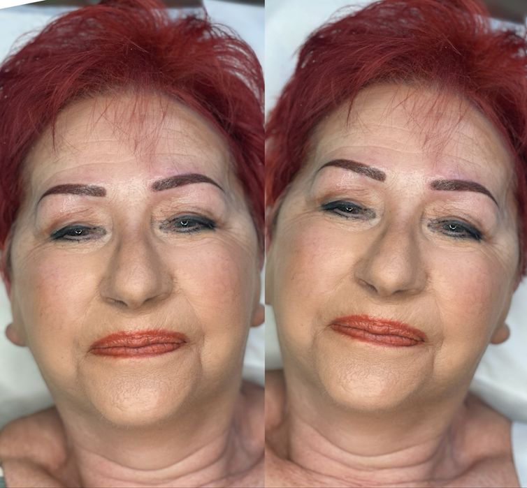 Modelki grudzień Makijaż Permanentny brwi, ust, kresek we Wrocławiu