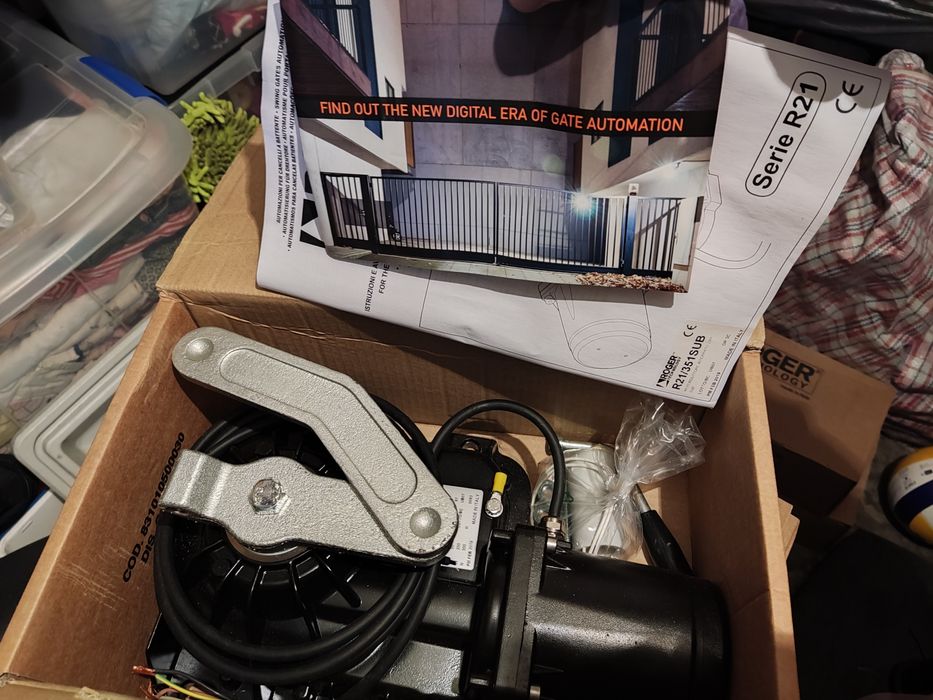 Motor de portão automático novo