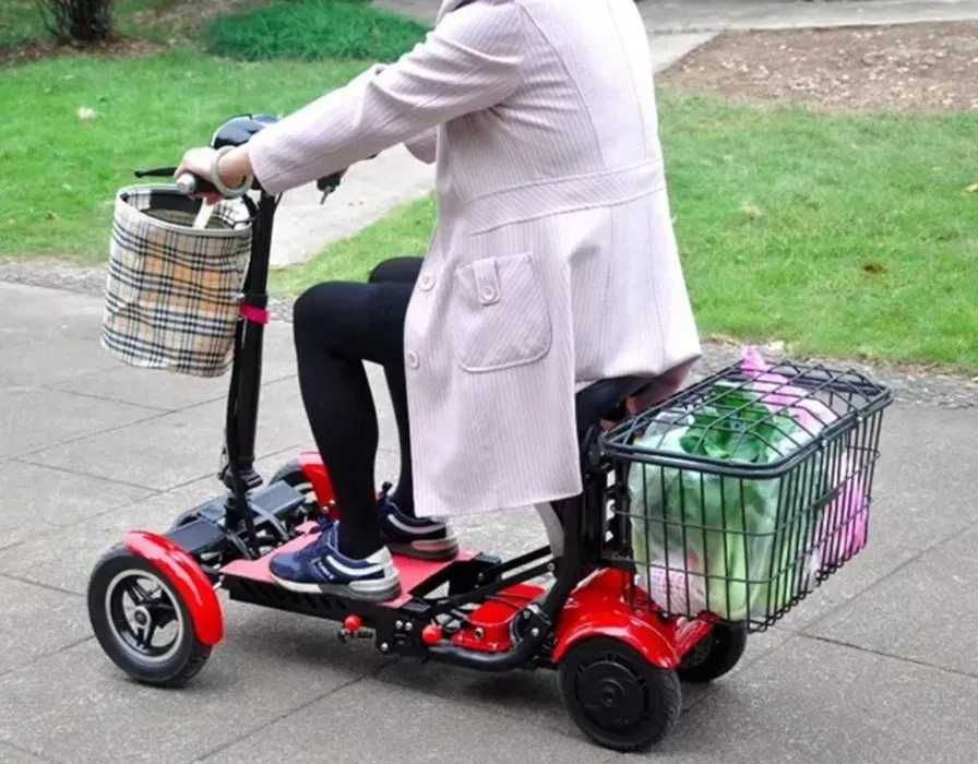 Elektryczny skuter dla seniora