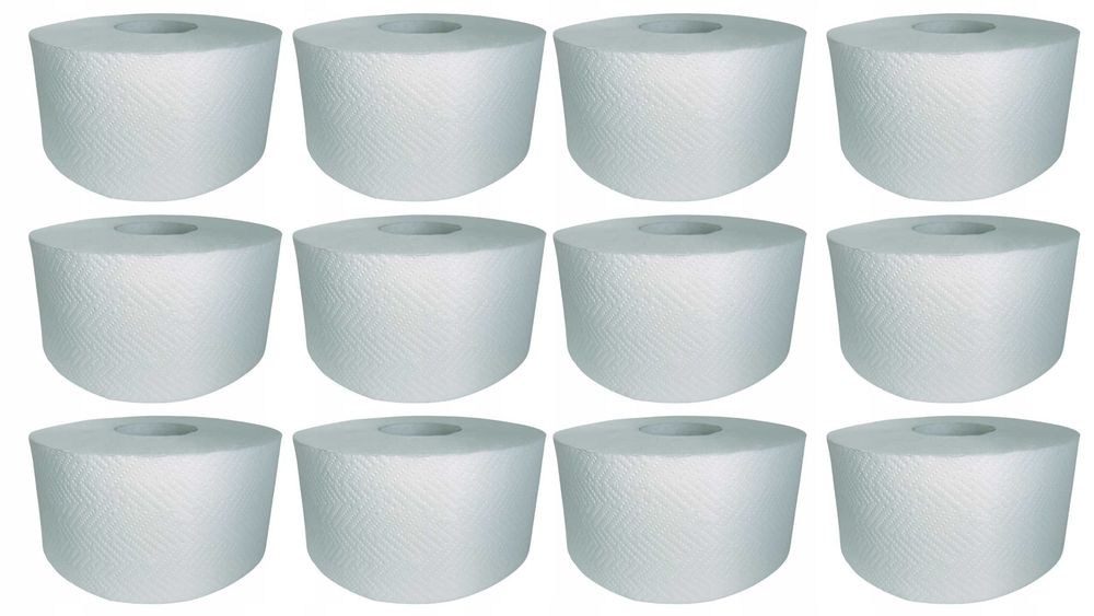 Papier toaletowy Jumbo celuloza do podajnika 12szt Horeca