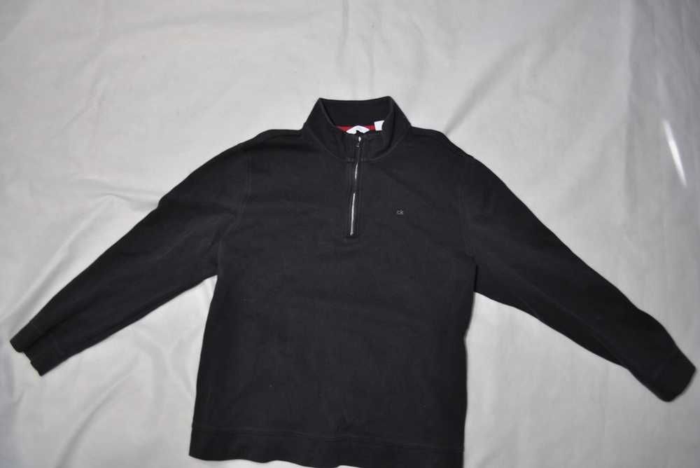 CALVIN KLEIN XL męska bluza bawełniana quater zip  sz2v3