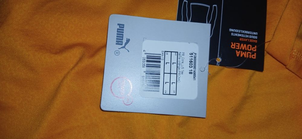 Компресійна термофутболка Puma Power Base Layer L (Level 1) Нова