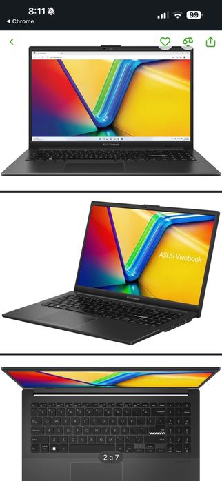 ASUS Vivobook Go 15 E1504FA майже новий гарантія