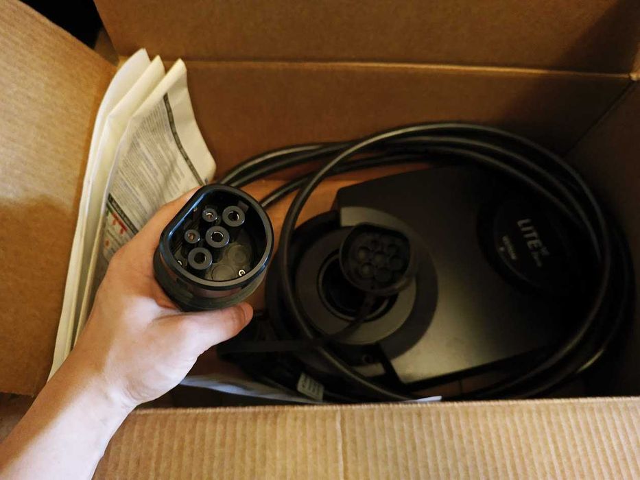 Carregador wallbox para carros eléctricos Veltium Lite Zero 7,4 kW