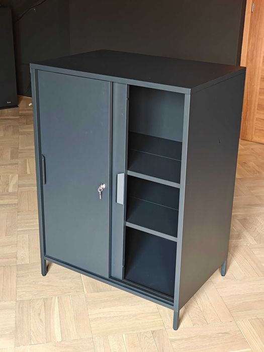 TROTTEN szafka z przesuwanymi drzwiami