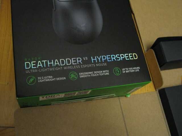 Мышь беспроводная игровая Razer DeathAdder V3 Hyperspeed