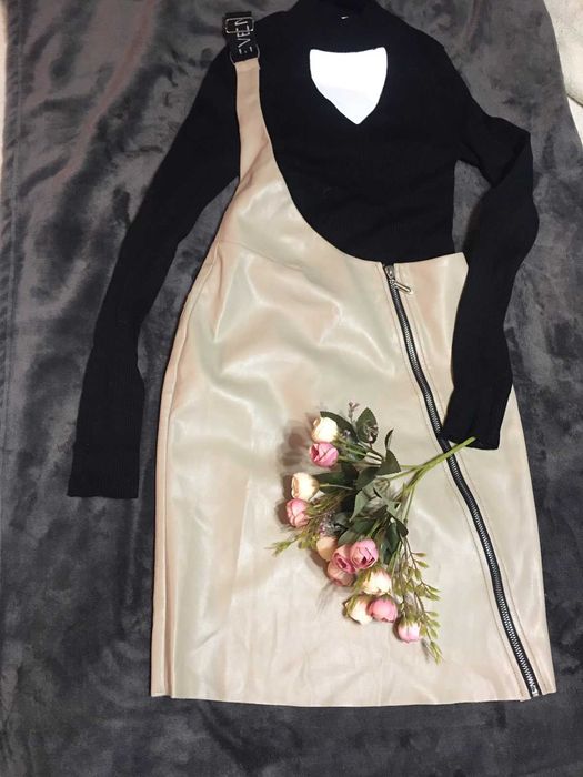 юбка, шорты, сарафан из экокожи от Mohito/SevenSeven