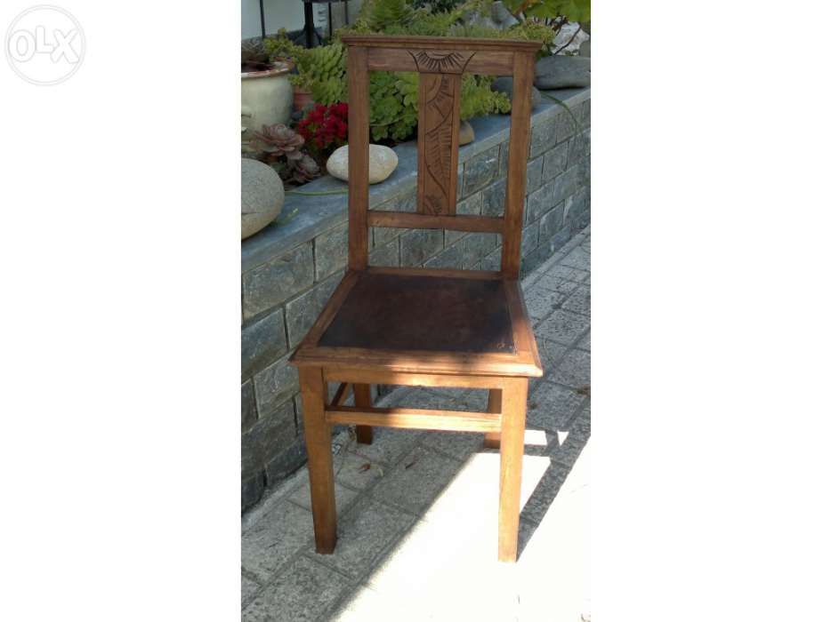 Cadeira antiga Arte Nova