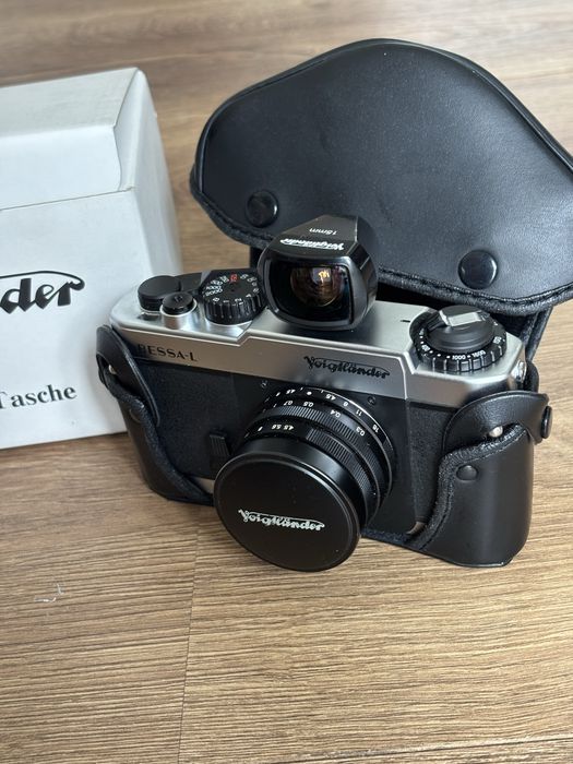 voightlander bessa L + heliar ultra wide 15mm 4.5 (Leica L39 mount)