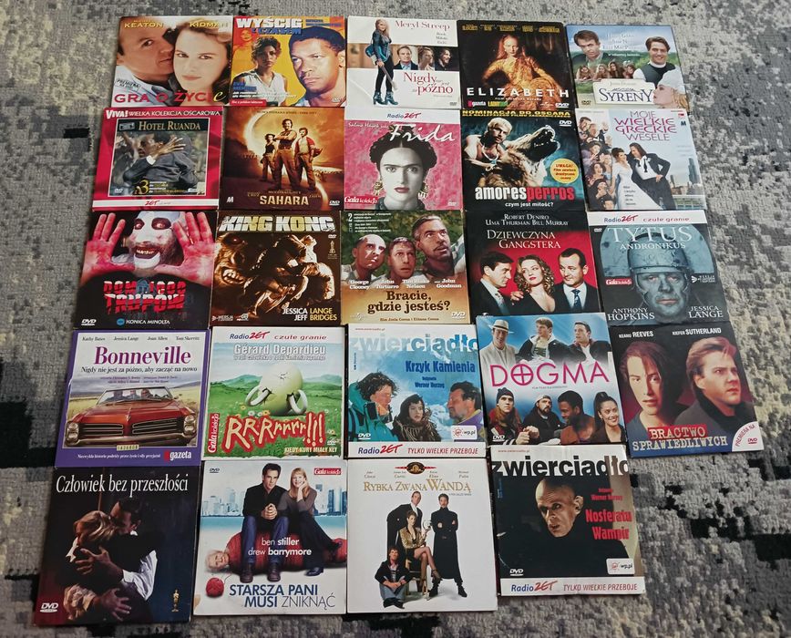 Plyty DVD mało używane Stan bdb