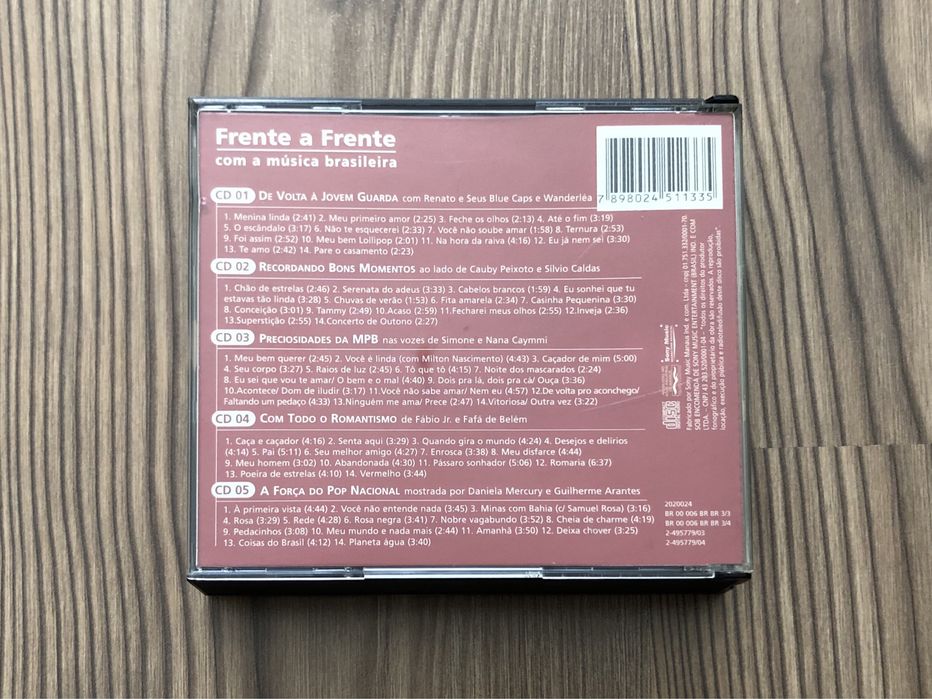 CD Frente a frente com a Música Brasileira
